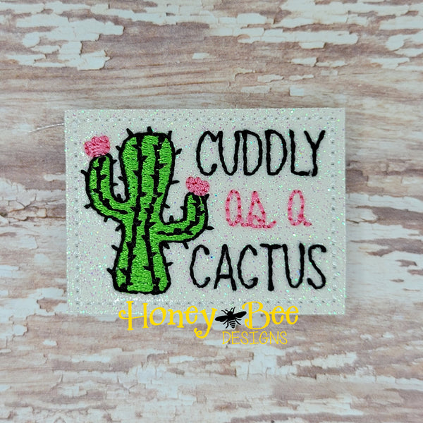 Cuddly as a Cactus Feltie File