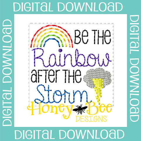 Be the Rainbow Feltie File