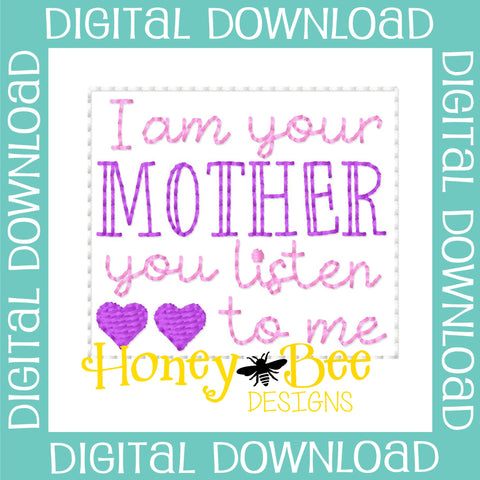 I am Your Mother Feltie File